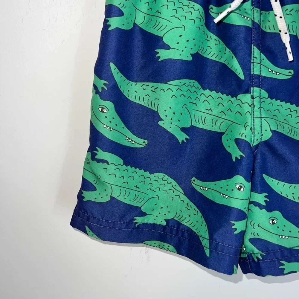 Mini Boben Alligator Swim Trunks size 5